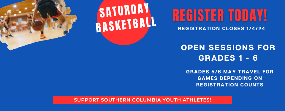 BASKETBALL REGISTRATION IS OPEN!